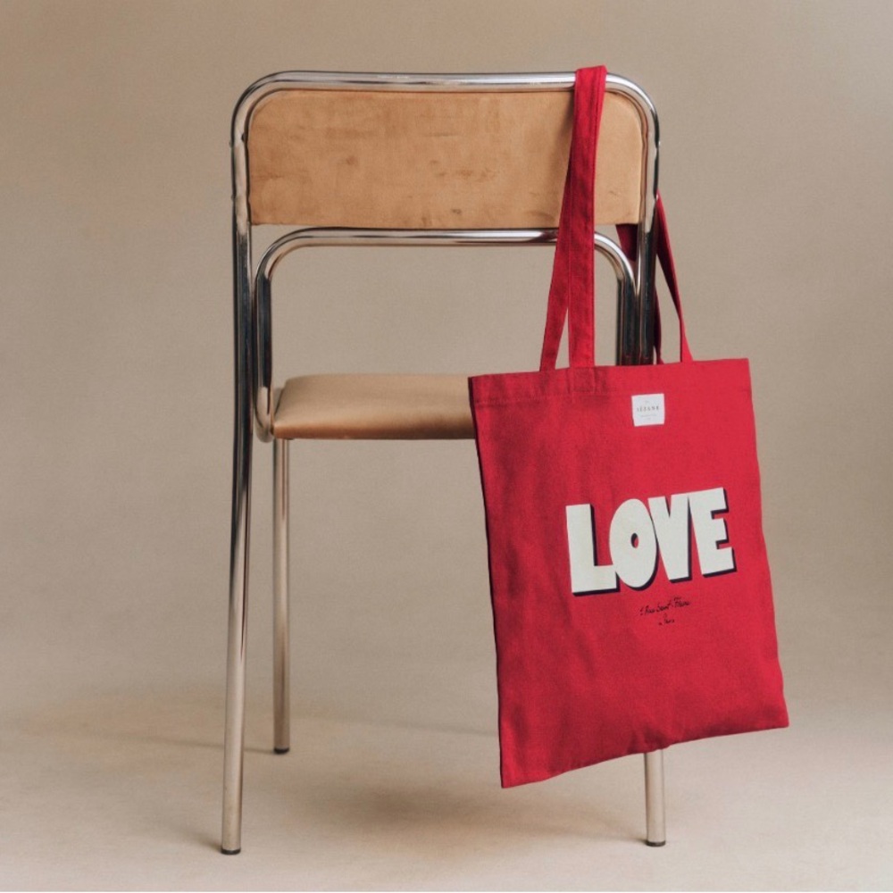 NWT Sézane 2026 Love Tote - Red